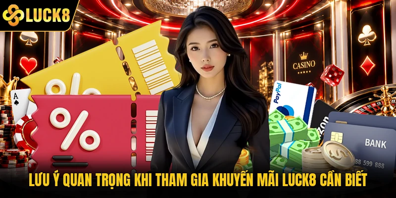Lưu ý quan trọng khi tham gia khuyến mãi Luck8 cần biết