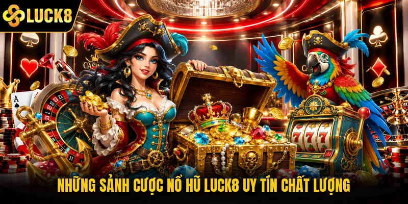 Những sảnh cược nổ hũ Luck8 uy tín chất lượng